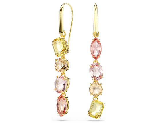 SWAROVSKI 5737454 Orecchini pendenti Gema Rosa Color oro SW003977