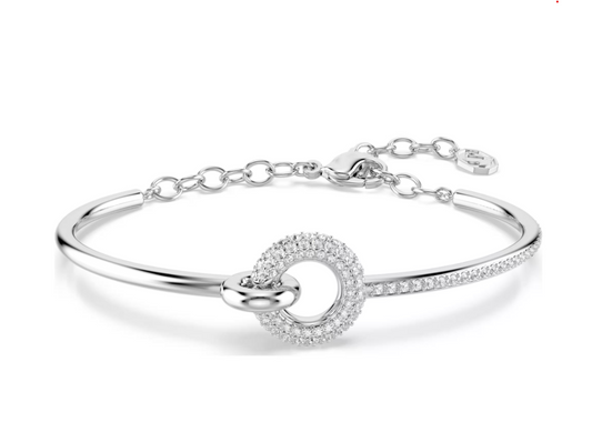 SWAROVSKI 5743569 Bracciale rigido Dextera Taglio Round Bianco SW004000