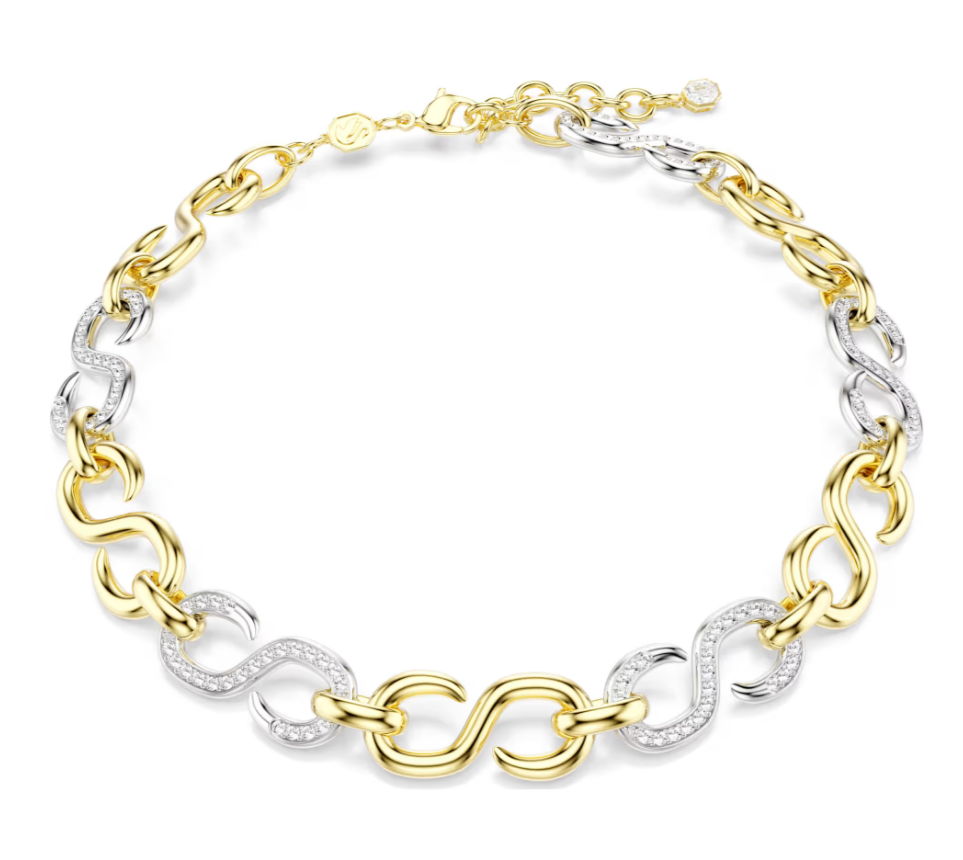 SWAROVSKI 5741795 Collana Dextera Taglio Round Catena Bianca SW004001