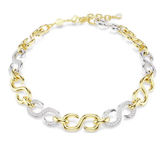SWAROVSKI 5741795 Collana Dextera Taglio Round Catena Bianca SW004001