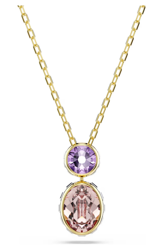 SWAROVSKI 5741586 Pendente Chroma Multicolore Color oro SW004003