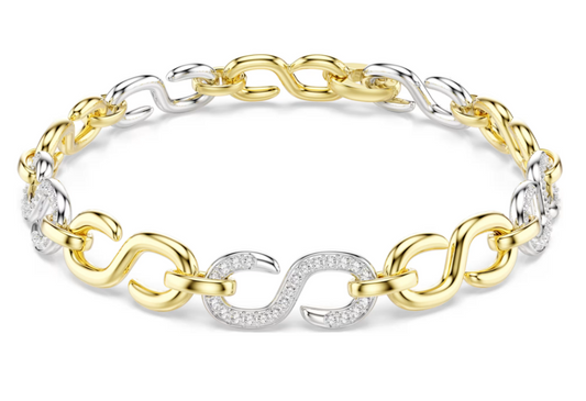 SWAROVSKI 5741792 Braccialetto Dextera Bianco Tg M SW004014