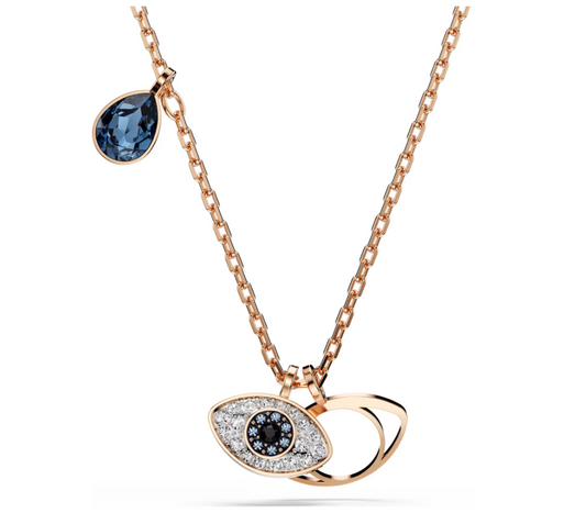 SWAROVSKI 5736984 Pendente Symbolica Occhio Multicolore color oro rosa SW004017