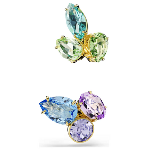 SWAROVSKI 5741585 Orecchini ear cuff Gema Multicolori color oro SW004019