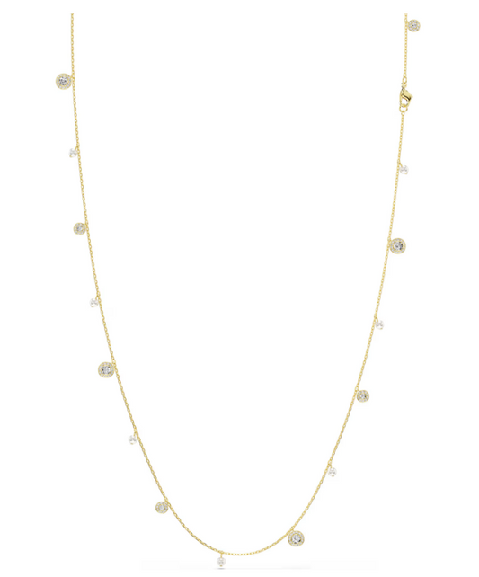SWAROVSKI 5742380 Collana Una Angelic Bianca color oro SW004039