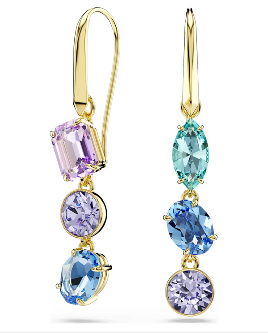 SWAROVSKI 5747917 Orecchini pendenti Gema Multicolore color oro SW004048