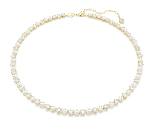 SWAROVSKI 5742039 Collana Tennis Matrix Bianca color oro SW004074