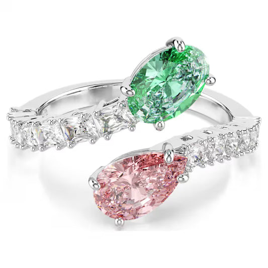Swarovski 5737375 Anello aperto Ariana Grande x Swarovski Multicolore Taglia 58 SW004224