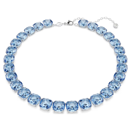 Swarovski 5760058 Collana Millenia Blu, Placcato rodio SW004402