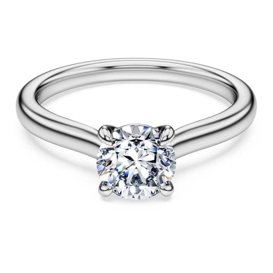 Swarovski 5697800 Anello solitario Eternity Forma rotonda Taglia 50 SW004356