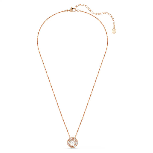 Swarovski 5764190 Pendente Sublima Bianco, Finitura oro rosa SW004406