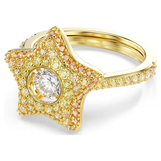 Swarovski 5767346 Anello Sublima Stella, Multicolore Taglia 55-60 SW004410