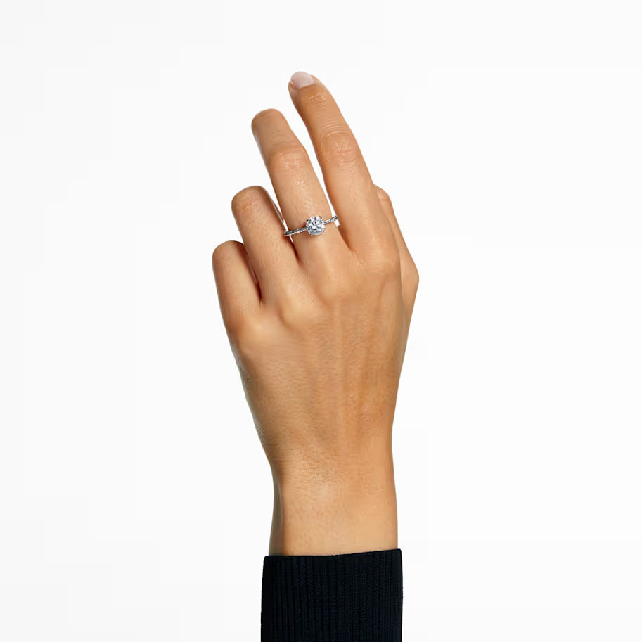Swarovski 5717933 Anello cocktail Stilla Bianco Taglia 60 SW004236