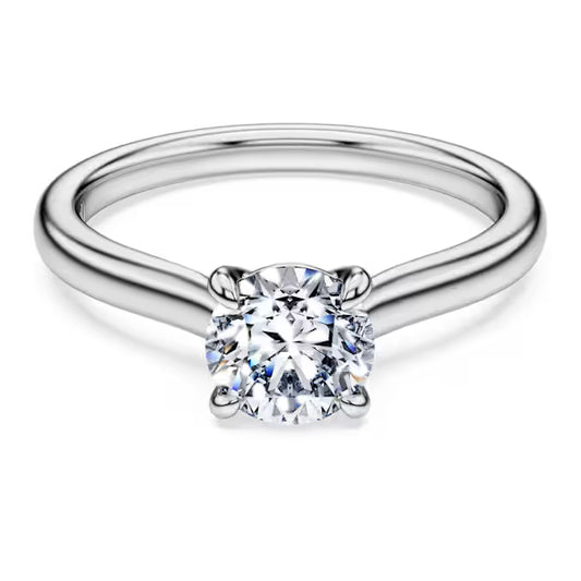 Swarovski 5697798 Anello solitario Eternity Oro bianco Taglia 52 SW004362