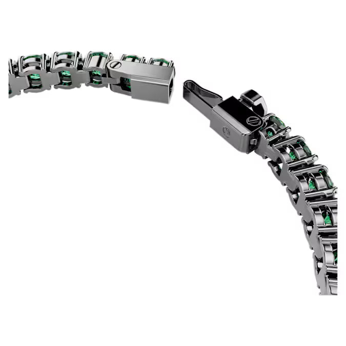 Swarovski 5743447 Bracciale Tennis Matrix Verde taglia M SW004199