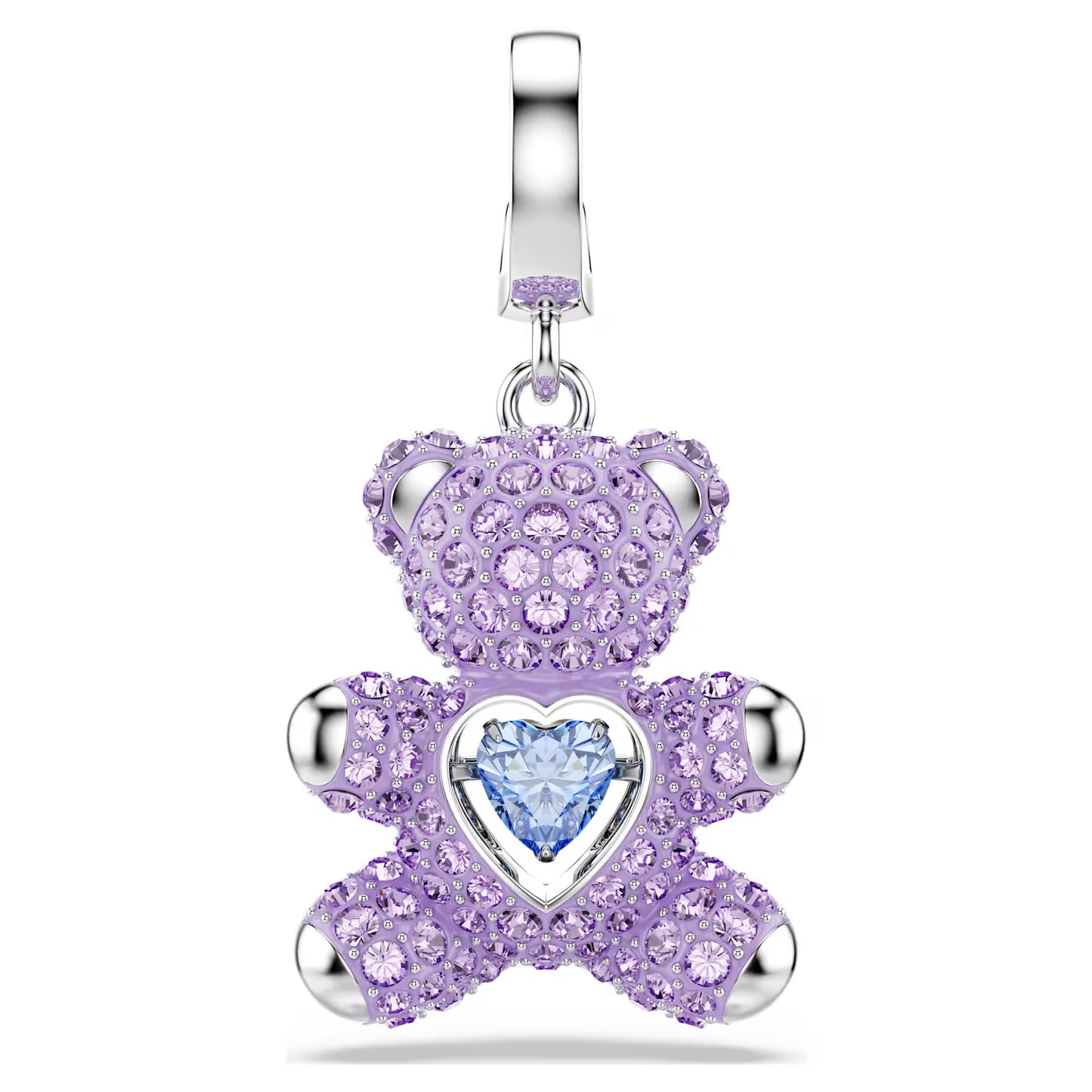 Swarovski 5745610 Charm Idyllia Orsetto, Viola SW004109