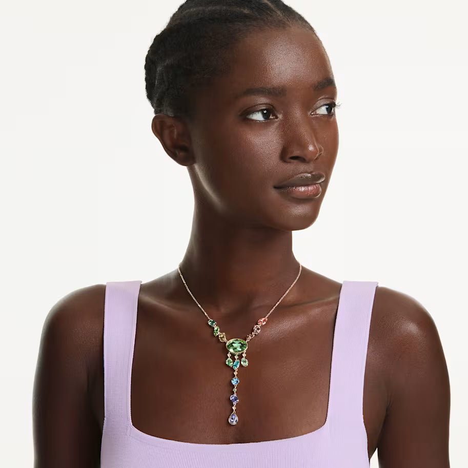 Swarovski 5737451 Collana a Y Gema Multicolore SW004091