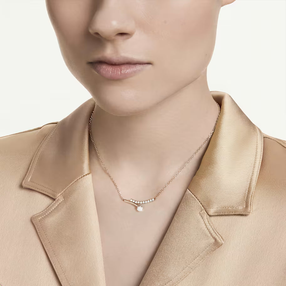 Swarovski 5763823 Collana Matrix Finitura oro rosa SW004341