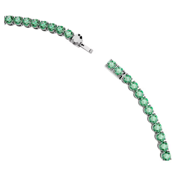 Swarovski 5743471 Collana Tennis Matrix Verde Taglia L SW004184