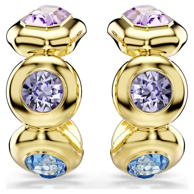 Swarovski 5737444 Orecchini a cerchio Gema Multicolore SW004211