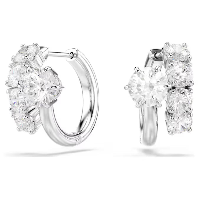 Swarovski 5753572 Orecchini a cerchio Matrix SW004500