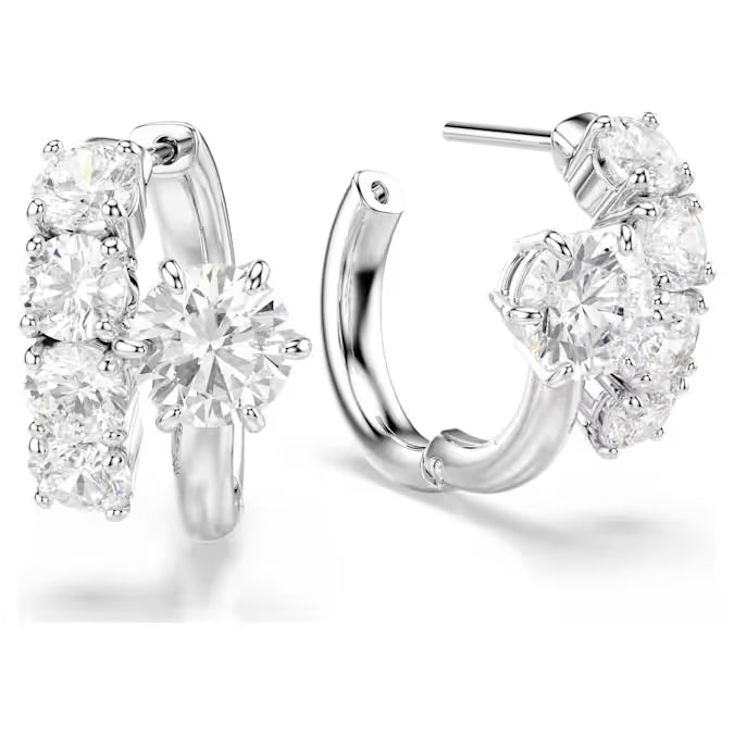 Swarovski 5753572 Orecchini a cerchio Matrix SW004500