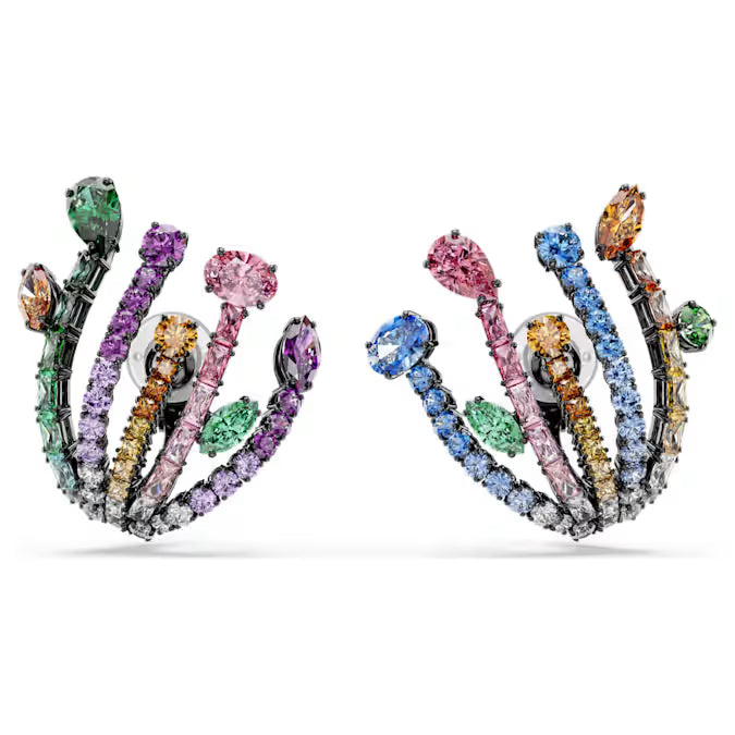 Swarovski 5742673 Orecchini a clip Matrix Multicolore SW004213