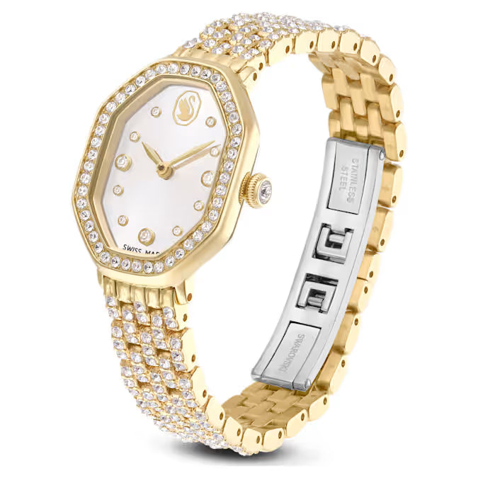 Swarovski 5749453 Orologio Dextera octagon Tono dorato SW004302
