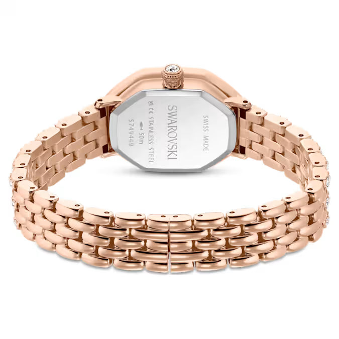 Swarovski 5749449 Orologio Dextera octagon Tono oro rosa SW004417