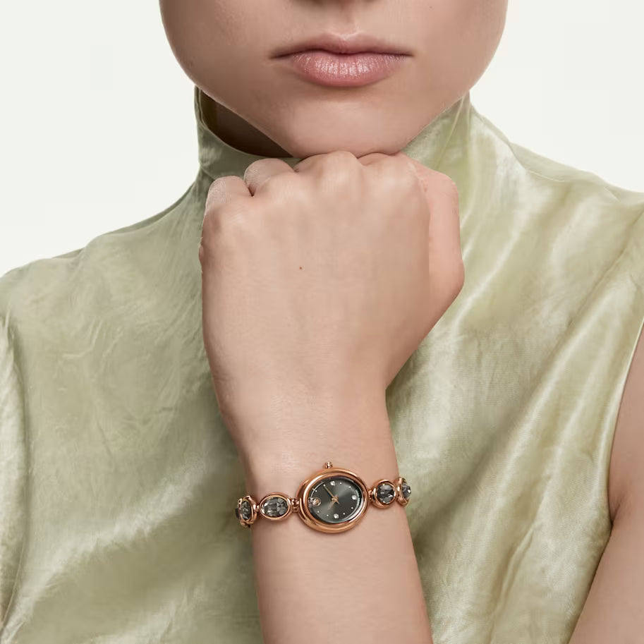 Swarovski 5754814 Orologio Imber oval Nero SW004314