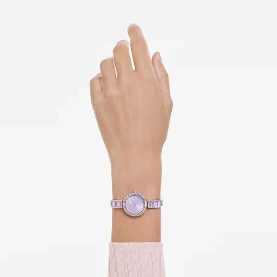 Swarovski 5743713 Orologio Matrix bangle Viola SW004296