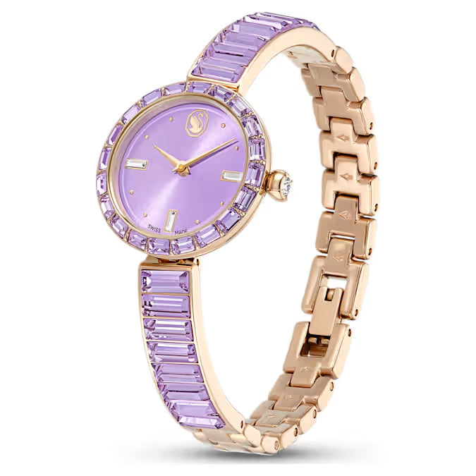 Swarovski 5743713 Orologio Matrix bangle Viola SW004296