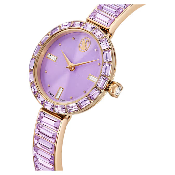 Swarovski 5743713 Orologio Matrix bangle Viola SW004296