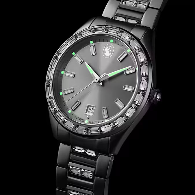 Swarovski 5734665 Orologio Matrix date  Tono argentato SW004289