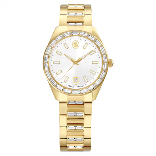 Swarovski 5745534 Orologio Matrix date Tono dorato SW004298