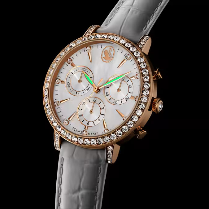 Swarovski 5754536 Orologio Matrix tennis chrono Tono oro rosa SW004311