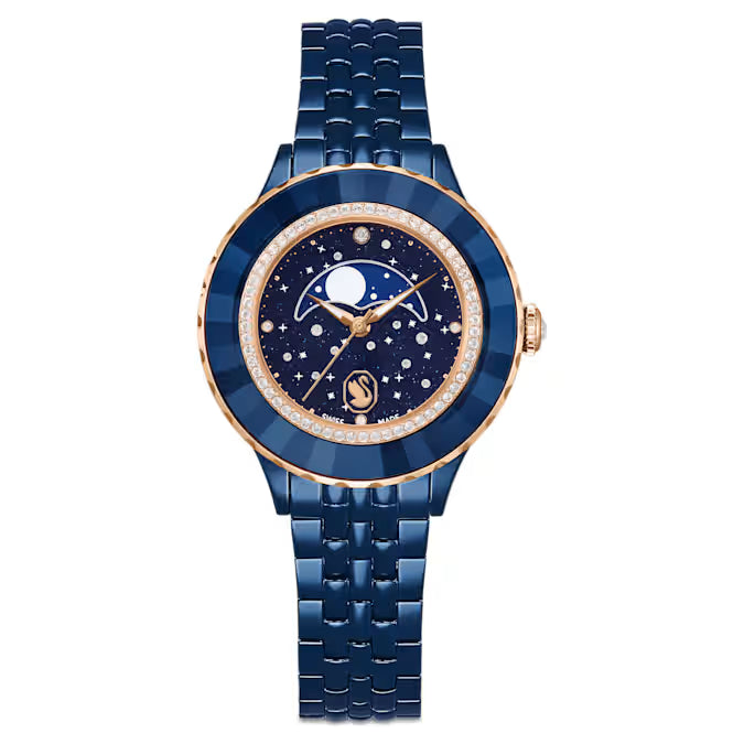 Swarovski 5743701 Orologio Octea moon Blu SW004295