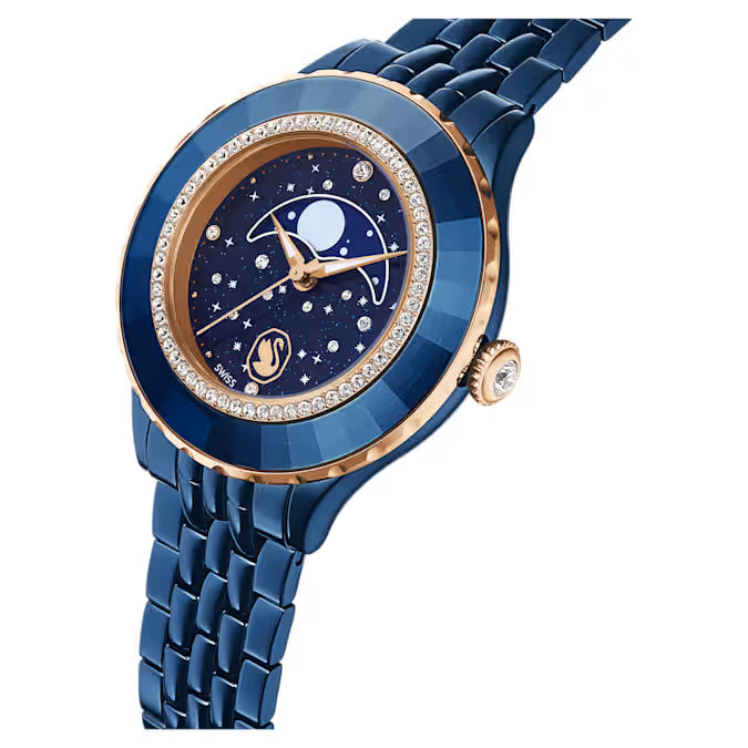Swarovski 5743701 Orologio Octea moon Blu SW004295