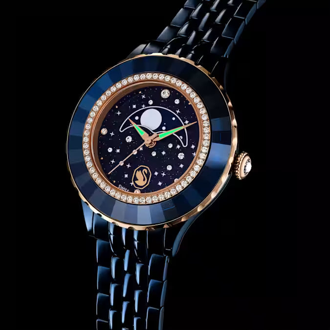 Swarovski 5743701 Orologio Octea moon Blu SW004295